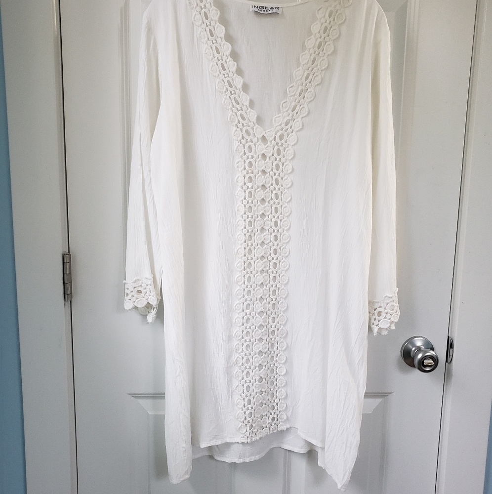 White Beach Cover-up